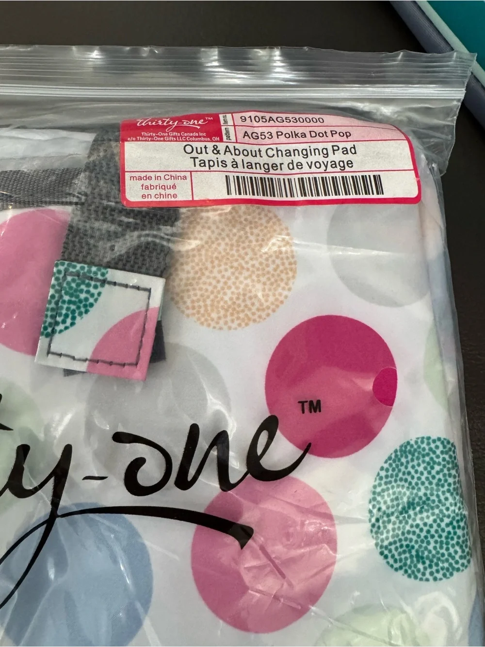 Thirty-One baby bundle (bag, thermal pouch, multi bottle thermal, changing pad)